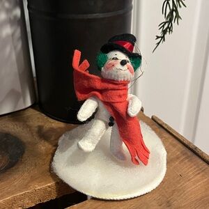 Annalee Felt Based Christmas Ornament